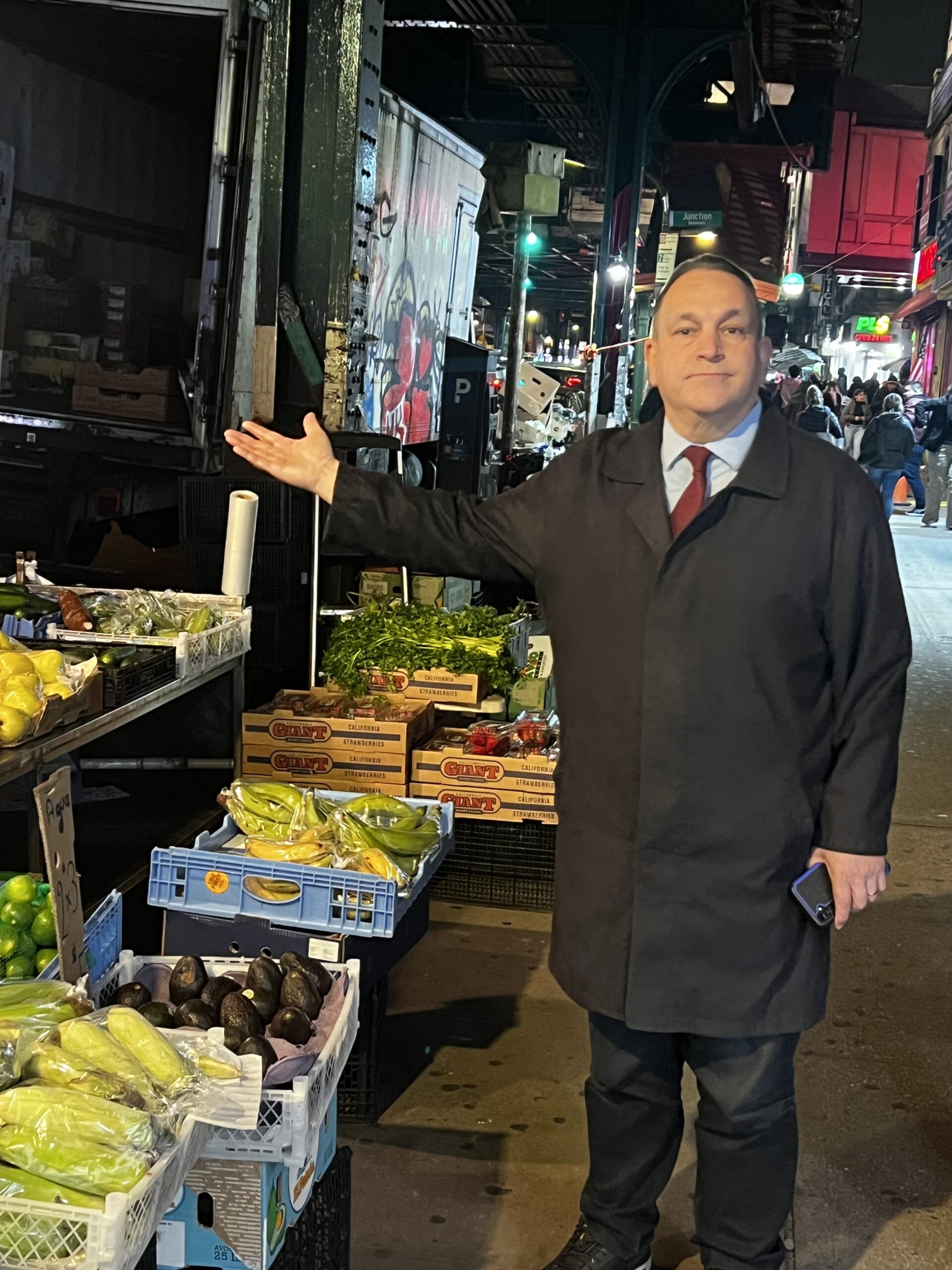 Civic Leader and Assembly Candidate Hiram Monserrate Shines Light on Roosevelt Avenue’s  Challenges