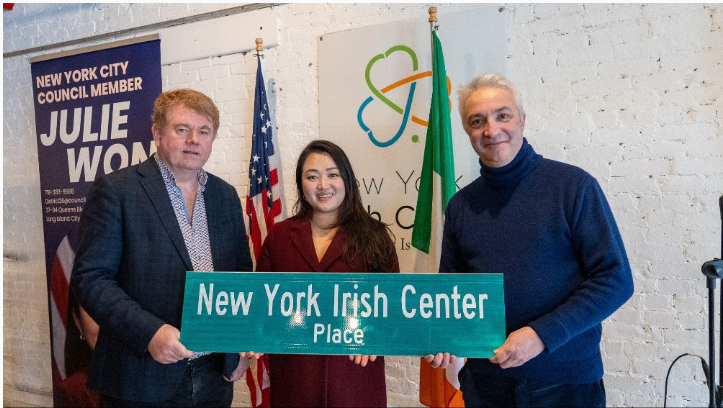 NY Irish Center Calls LIC Home